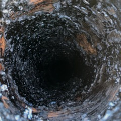 Ramonage de cheminée à Lille avant